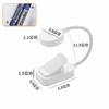 3 Colors LED Table Lamp LED Light Battery Powered Night Light Portable Clip Book Lamp  Student Use