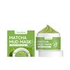 Matcha Cleansing Mud Mask Hydrating Kaolin Gel Mask for Deep Nourishment & Moisture