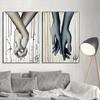 Modern Graffiti Hands Art Canvas Painting Love Gesture Posters and Prints Wall Pictures Living Room Cuadros Decor No Frame