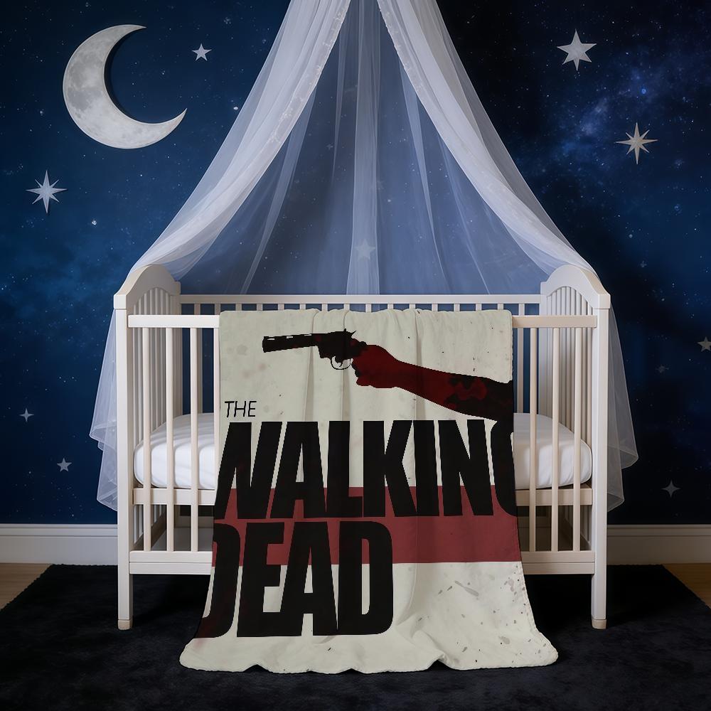 Серия пледов Super D-Dead Warm Уютный плюшевый плед-трансформер для ТВ W-Гуляющий ребенок Домашний диван Спальня Подарок