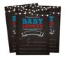 Пригласительные открытки на вечеринку в честь рождения ребенка Darling Souvenir Baby Shower, 28 шт., заполните или напишите пустые приглашения, распечатанные на принтере, принадлежности для вечеринок