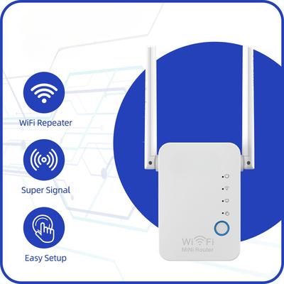 Беспроводной повторитель WiFi, удлинитель WiFi, усилитель Ultraboost WiFi, повторитель дальнего действия, точка доступа Wi-Fi 300M