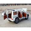 1/24 Benz G63 SUV литая модель автомобиля из литого металла и игрушечная модель внедорожника для моделирования звука и света коллекционная игрушка в подарок