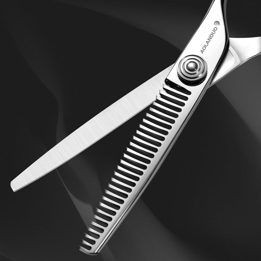 Ножницы рекомендованы активным умеренным расчесыванием скорости для красоты 440C высококачественные профессиональные ножницы, сделанные в ножницах для бренда Aolanduo,