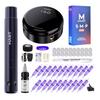 Mast Tattoo Kit Tour Air Rotary Tattoo Pen Machine Gun Kit, супертонкая и короткая ручка для татуировок для женщин, бьюти-работ, с комплектами блоков питания