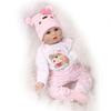 40 см Bebe Realista Reborn Doll Реалистичная кукла Reborn для девочек, силиконовые куклы, игрушки для детей, рождественский подарок Bonecas для детей
