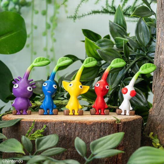 Из Pikmin Яйцо-сюрприз Шарики для ванны Ванна [Набор 5] (Шипучие бомбочки)