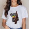 Women Cartoon Kawaii Animal Koala Print Women Tshirt Harajuku Ropa Mujer Graphic Plus Size TShirt Casual Streetwear  Tees