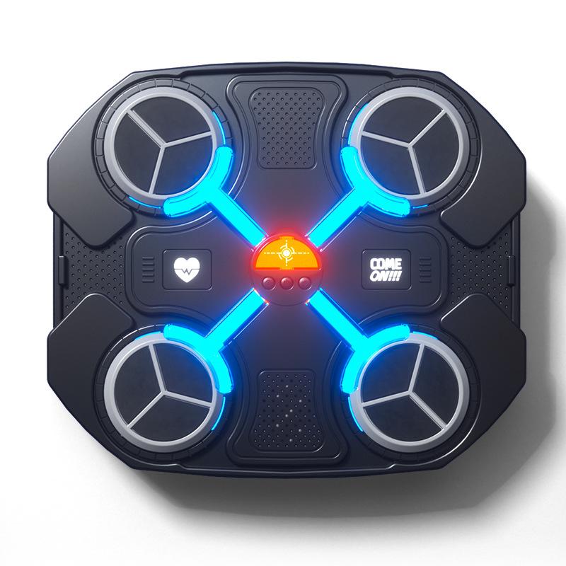 Умная Bluetooth-мишень для бокса со световой музыкой для домашнего фитнеса, детей и взрослых, тренировочный снаряд для отработки ударов, настенное крепление
