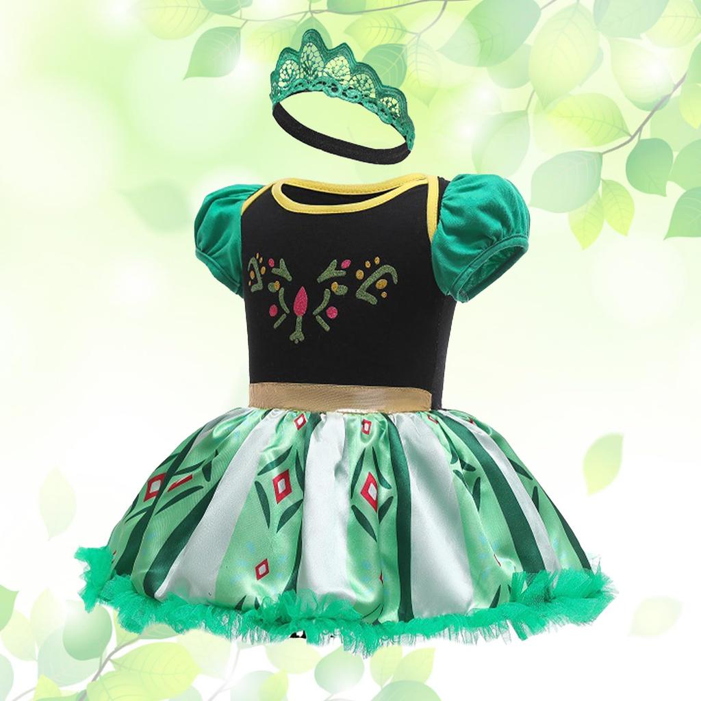 Princess Princess One with Transform Into a Celebration [Formemory] Dress, Costume, Baby, Kids, Piece, Children's Dress, Girls, Halloween, Romper,