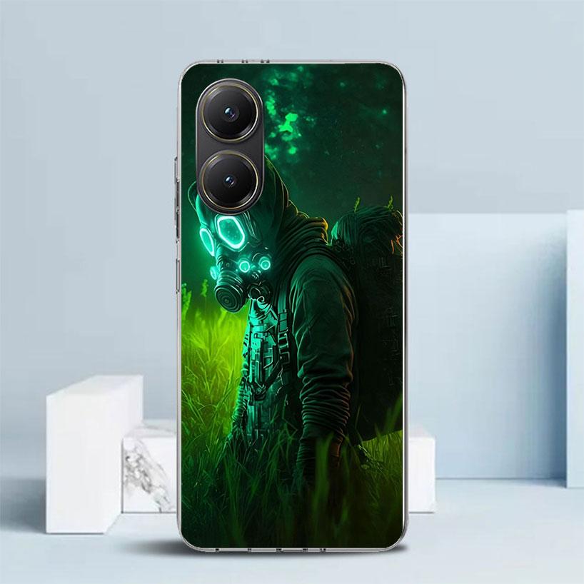 Игровой S-Stalker Мягкий чехол для Xiaomi Poco F7 Ultra X7 X6 X5 Pro M7 Чехол для телефона Redmi 15 15C 13 13C 12 12C 10 10C Печатный корпус Poco