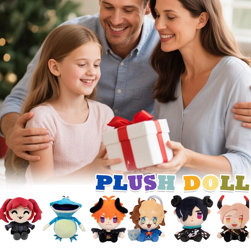 Plush Doll, Toy Gift, Cartoon , Children's Rag Doll, Children's Gift Pillow