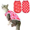 Pet Cat Dog Vest Summer Puppy Clothes For Small Medium Dogs T-shirt Valentine's Day Cats Costume Chihuahua French Bulldog Outfit
