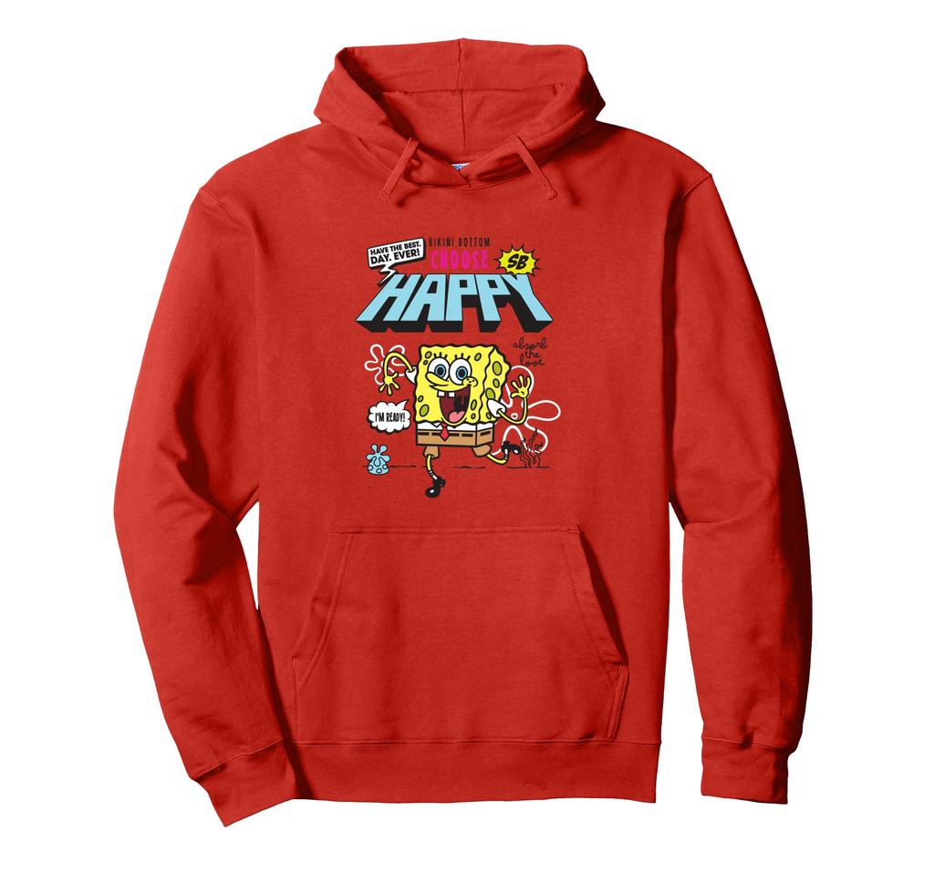 SpongeBob SquarePants Choose To Be Happy Hoodie