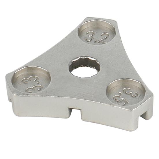 Ключ для спиц велосипеда Эргономичный Высокая твердость 6 пазов Ремонт спиц Углеродистая сталь Велосипед