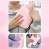 1000ML PVC Hot Water Bottle Leak-proof Hot Cold Compress Hot Water Bag