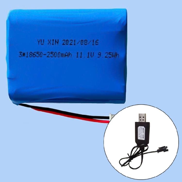 Пара 4,8 В USB-зарядных кабелей для разъема SM2.0 2P с платой защиты для игрушек на NiMH и NiCd аккумуляторах