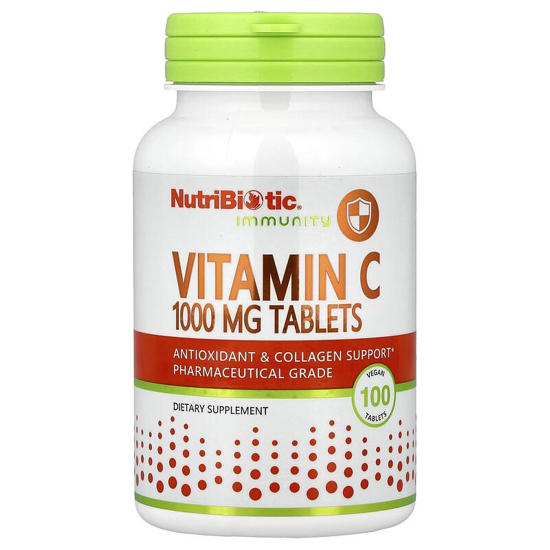 Vitamin C, 1,000 mg, 100 Vegan Tablets
