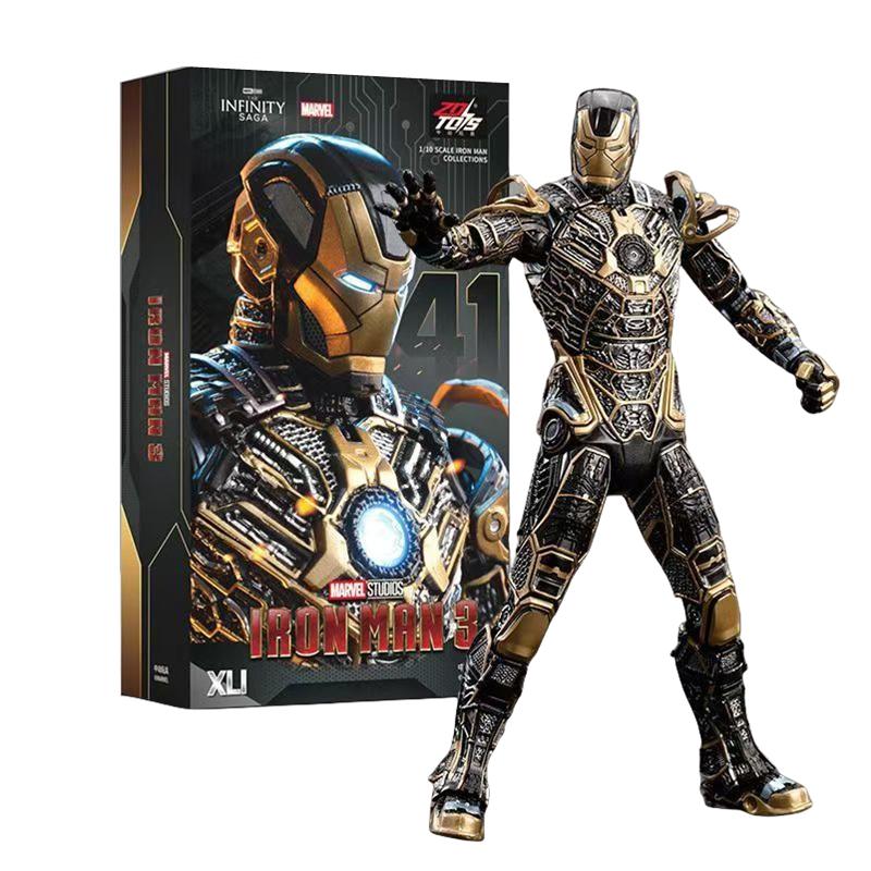 ZD Toys Фигурка Железного Человека Марк 35 Красная Креветка Железный Человек MK 24 MK 22 MK 47 Тони Старк Фигурка Железного Человека Экшн Коллекционная Игрушка Подарок