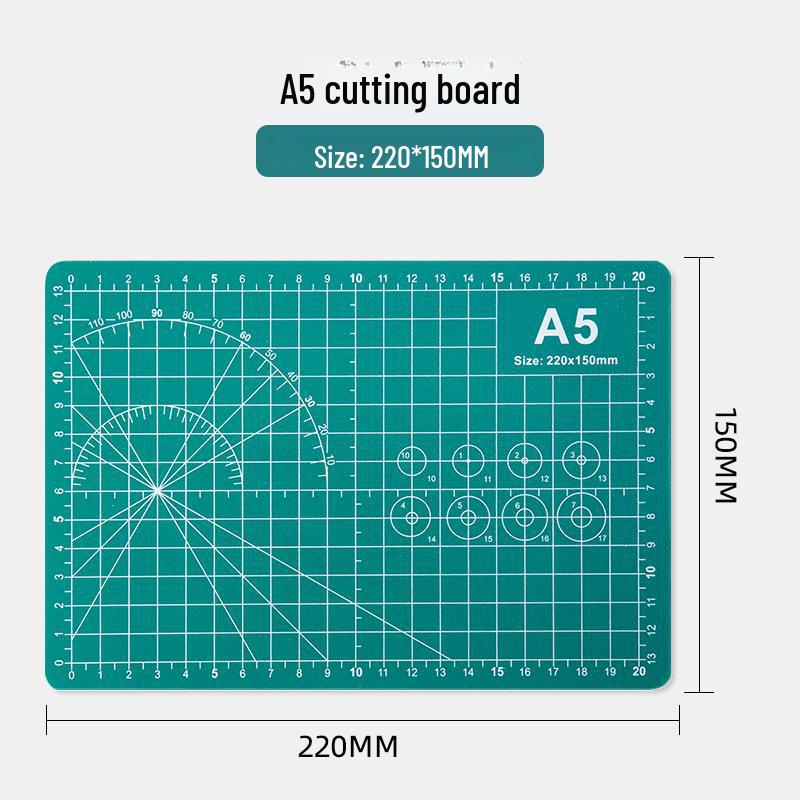 Двусторонний гравировальный блок для резки A3/A4 ручной работы – настольная доска с защитой от порезов для студентов и художественных моделей с масштабной версией