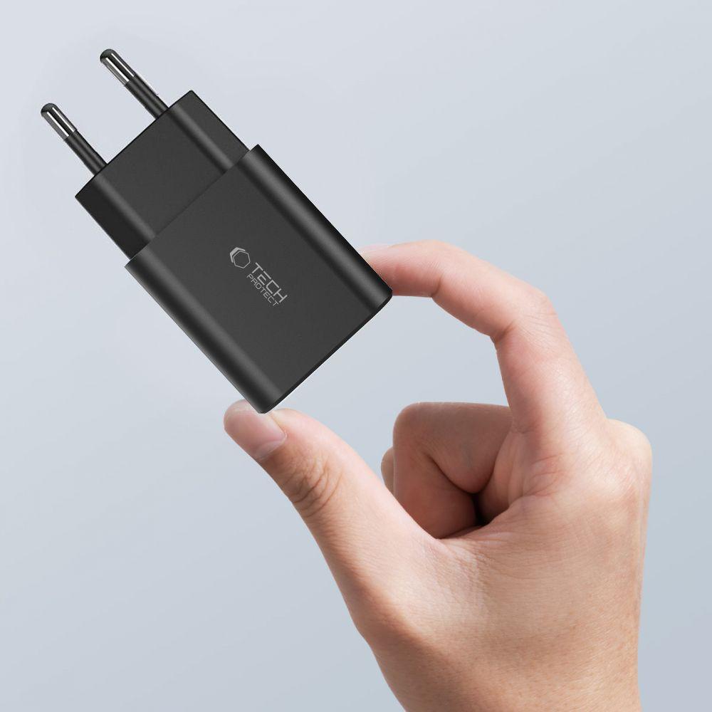 Tech-Protect Nc30W 2-Port Network Charger Pd30W/Qc3.0 White