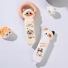 1/4 шт. Милая кошка корректирующая лента Милый мультяшный котенок Нажимная функция Корректирующие ленты Офис Школа