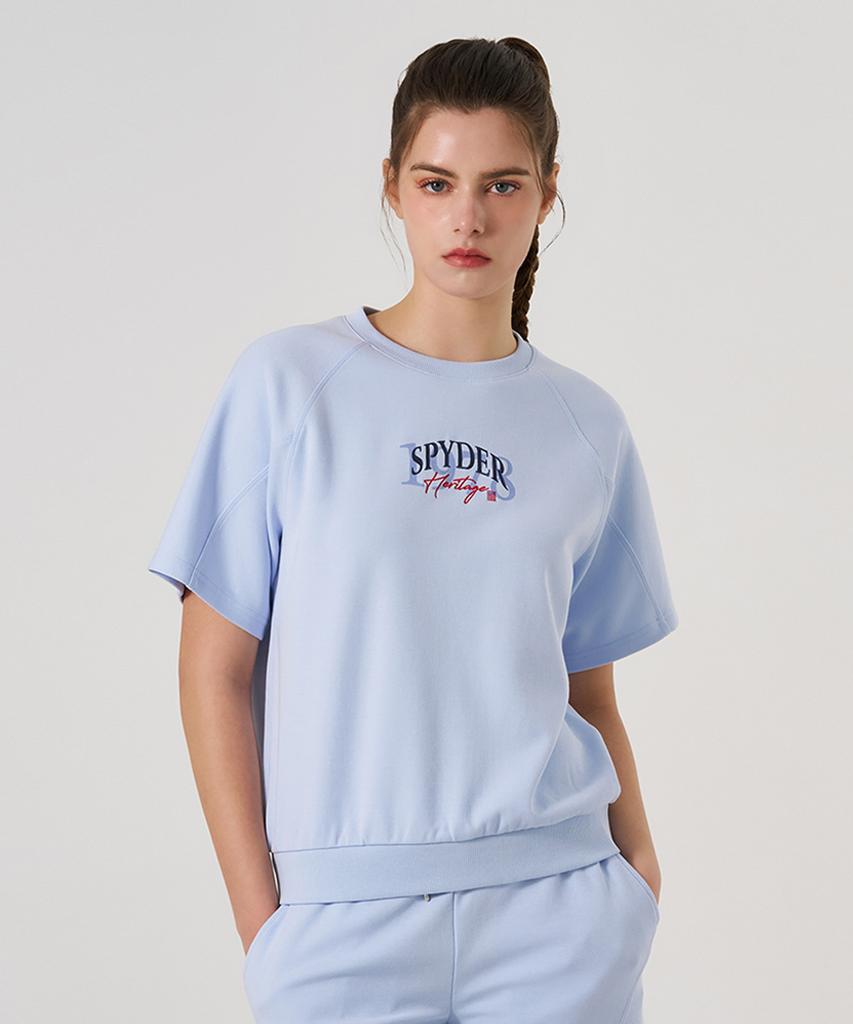 SPYDER Women'S Heritage Short Sleeve Sweatshirt Splmcnrs352Wllc