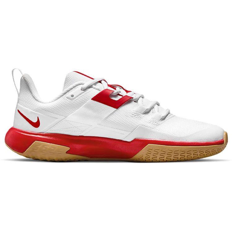 Nike Court Vapor Lite White University Red Women Sneakers Wheat DC3431-188