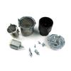 ESC Auto Parts EGE18+EGE500 Комплект мотора и шестерни для ремонта бокового зеркала, крышка и чехол для BMW Chrysler Land Rover Freelander