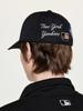 Кепка-бейсболка Emelbi Signature Patch Structure Ball Cap Ny (черный)