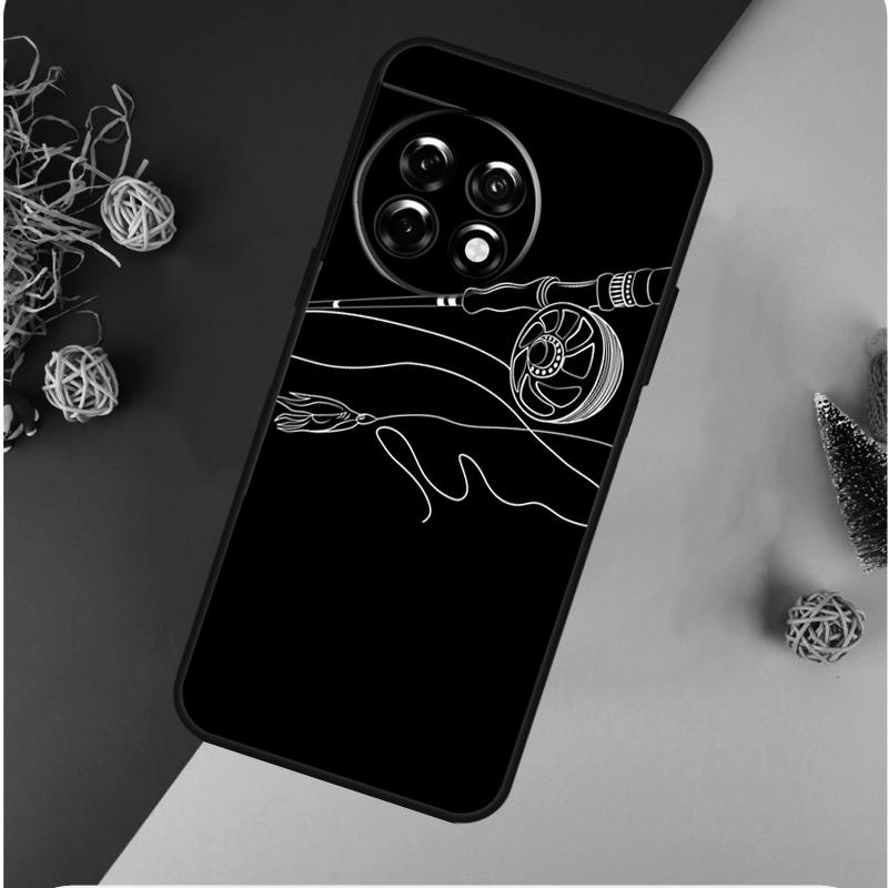 Carp Fish Fishing Rod For OnePlus Nord CE 4 3 2 Lite N20 N30 9 10 Pro 8T 9RT 10T 10R 13R 12R 11 12 13 Phone Case
