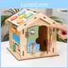 Wooden Busy House Toy For Kids With Educational Activities And Multifunctional Puzzle
