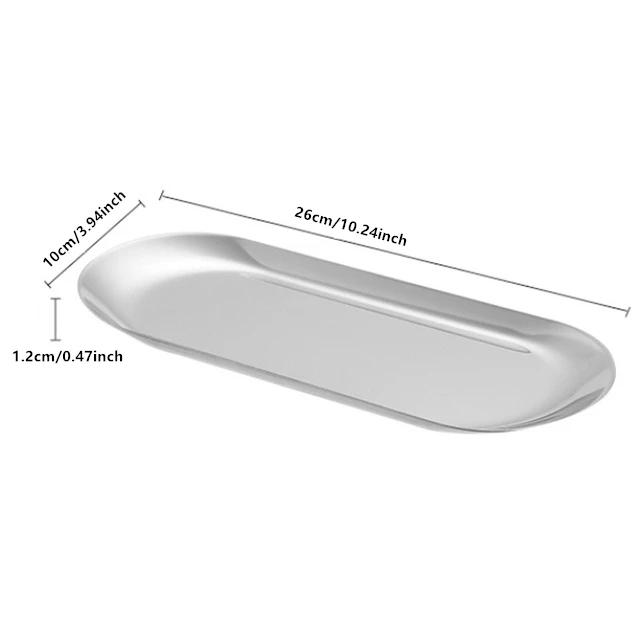 Обеденная тарелка из нержавеющей стали с золотом, десертная тарелка, поднос для орехов и фруктов, кухонная тарелка для закусок, кухонная тарелка для стейков в стиле вестерн, поднос для блюд