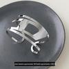 Трендовый европейский и американский преувеличенный металлический полый браслет на предплечье: Нишевые женские украшения высокого класса