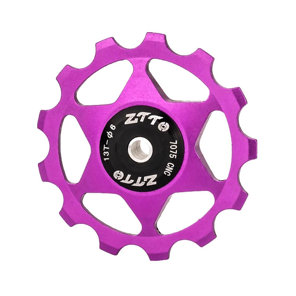 13T Ролик-направляющая с подшипником для горного велосипеда, из алюминиевого сплава, с герметичным подшипником, ролик заднего переключателя, шкив заднего переключателя, аксессуары для переключателя велосипеда