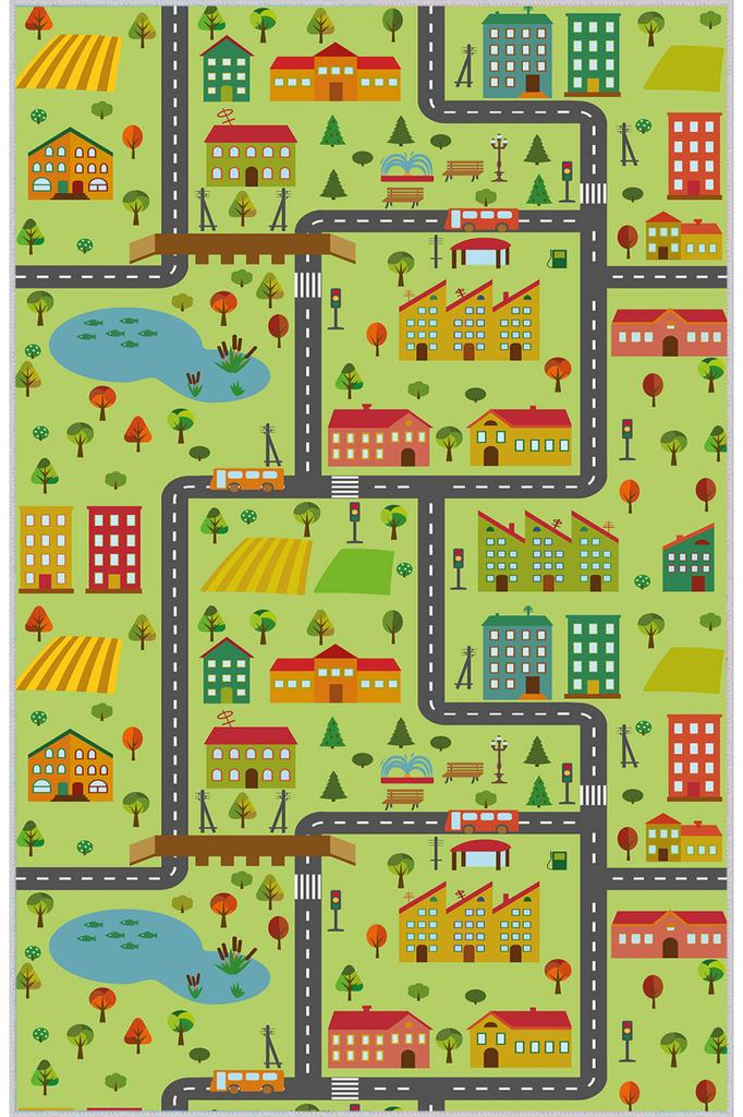 Rovigo Home Washable Printed Carpet RGHM4005