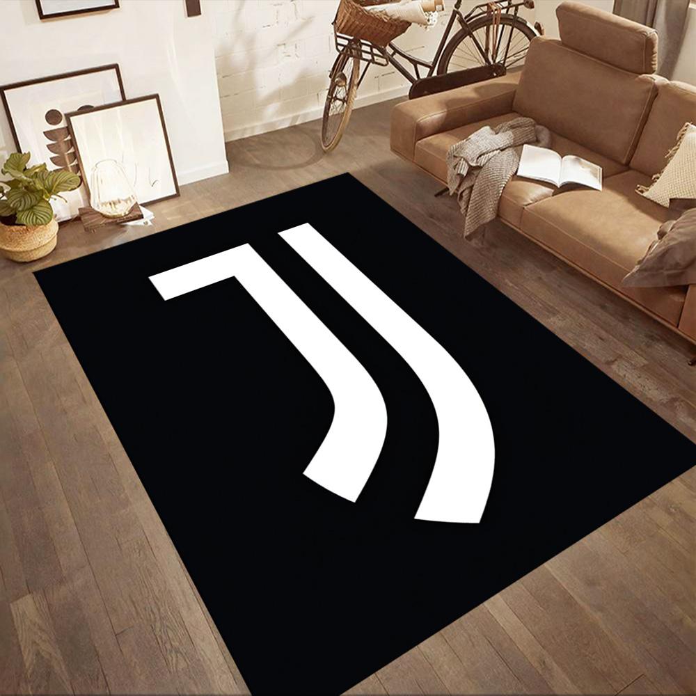 Juventus Floor Rug Office Rug Suitable For Balcony Dining Room Foyer Bedrooms Antislip Rug Anime Office Decor