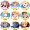 32/44/58mm Anime Girl Brooch Round Tinplate Badge for Clothes Backpack Jewelry Accessories Hat Gift