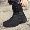 Зимние Снегоступы Мужская Обувь Противоскользящая Повседневная Мягкая Удобная Высокие Сапоги Мужские Плюшевые Износостойкие Для Походов На Открытом Воздухе Мужские