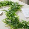 6 футов Искусственная Зелень Гирлянда Зеленая Лоза Искусственный Эвкалипт Папоротники Гирлянда