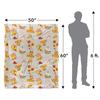 Garfield Pattern Silky Food Supersoft Blanket