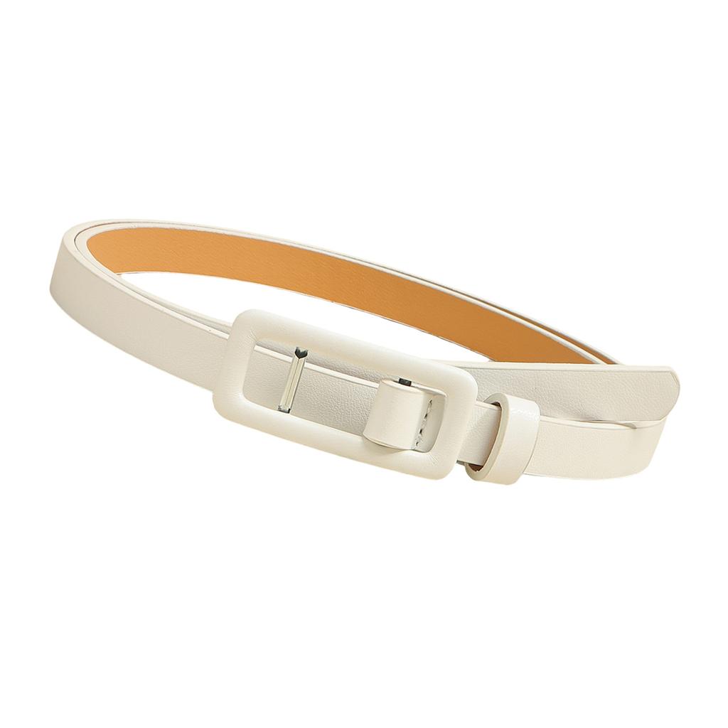 Стильный регулируемый пояс из искусственной кожи для женщин, легкий тонкий пояс для повседневного офисного дорожного наряда