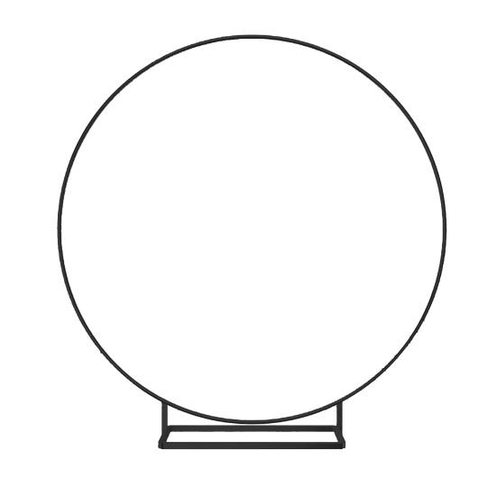 Ornament Multi-use Excellent Sturdy Wreath Hoop Ring Party Table Centerpiece Metal Wreath Hoop