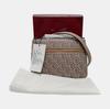 [Pre-Owned] Detachable Shoulder Strap Zipper Closure Leather Trim Handheld Shoulder Crossbody Bag Super Mini - Excellent #1V51N7V