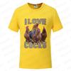 I Love Cocks Funny Roosters Meme T-shirt Chicken Enthusiast Short Sleeve T-shirt Men Women's Summer T-shirt Street Clothing