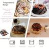 1 шт. Силиконовая форма для кекса Bundt, пищевая антипригарная форма для торта, форма для торта Cyclone, силиконовая шифоновая форма для выпечки, принадлежности для выпечки, кухонные принадлежности