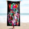 1PC Custom Name Love Paris Beach Towel Highly Absorbent And Sand-Resistant Towel for Swimming, Pool, Yoga, And Travel Lightweight
