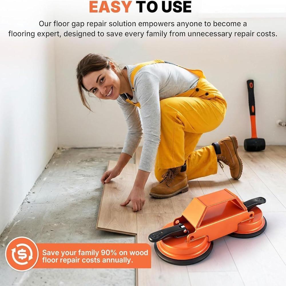 8pcs Dual Suction Floor Gap Fixer Tool Slot Cutter Laminate Fixer Tool Flooring Installation