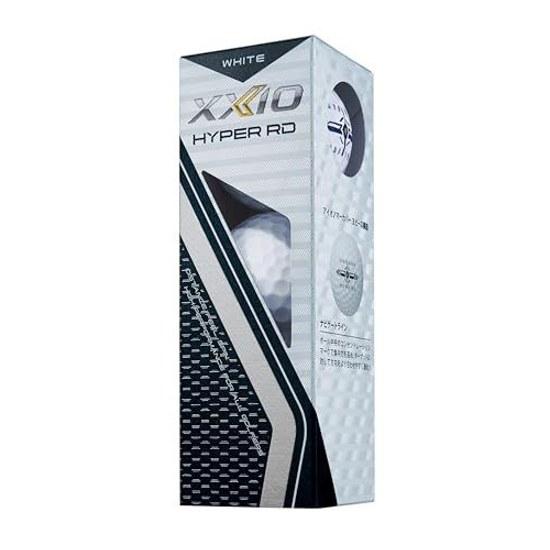 Dunlop Golf Balls XXIO HYPER RD 2025 Model 1 Dozen (12 Pieces) White