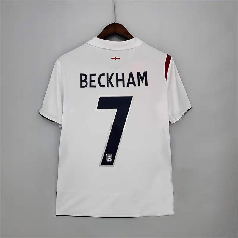 2006 England Retro Football Jersey Short Sleeve Long Men Women Soccer Shirt Beckham Gerrard 7 4